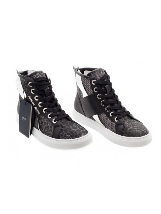 Armani Jeans Armani Jeans Plátenky 925168 7P566 Čierna