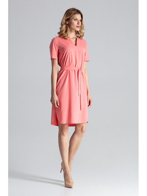 FIGL FIGL Φόρεμα M669 Ροζ Regular Fit