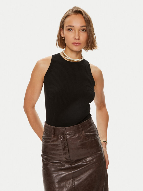 Weekend Max Mara Weekend Max Mara Top Olimpo 2425366021 Nero Slim Fit