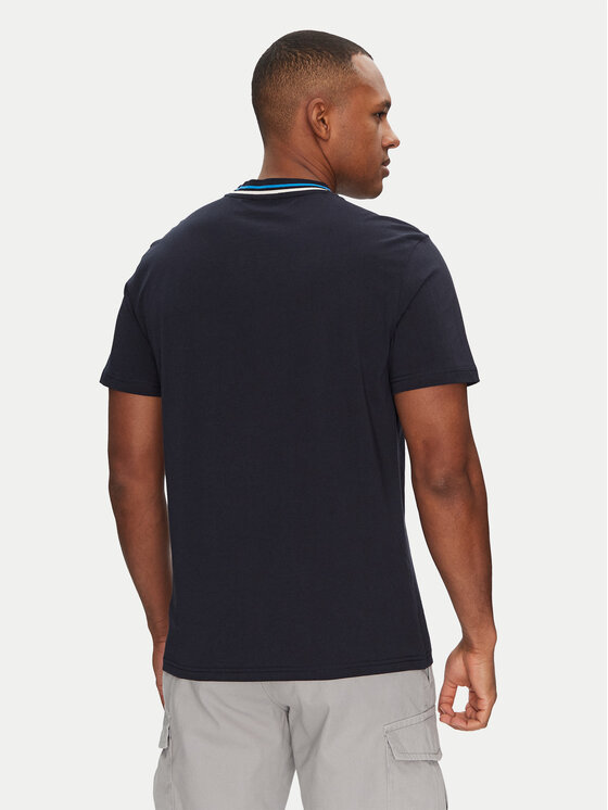 Napapijri Napapijri Тишърт S-Murlo NP0A4IEJ1761 Тъмносин Regular Fit
