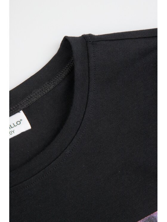 Coccodrillo Coccodrillo T-Shirt WC6143207VGA-021 Czarny Regular Fit