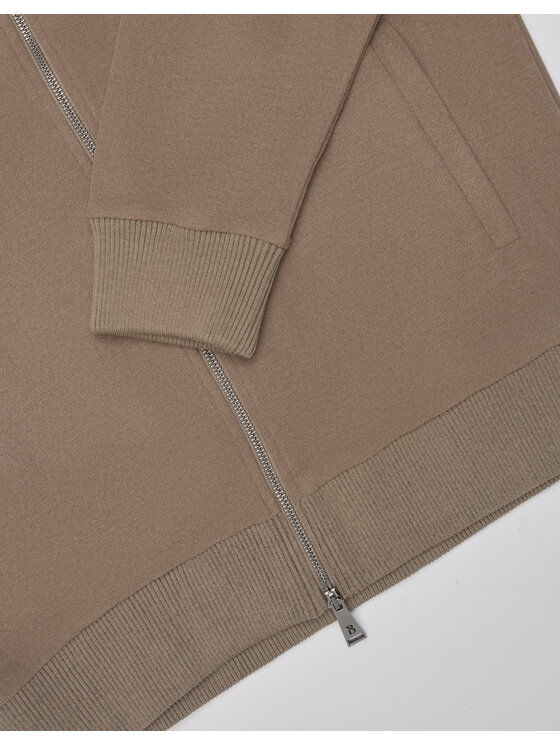 Borgio Borgio Bluza fumone_kh Khaki Regular Fit