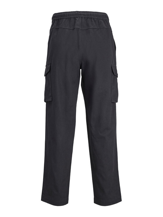 Jack & Jones Jack & Jones Spodnie materiałowe 12237534 Czarny Wide Leg