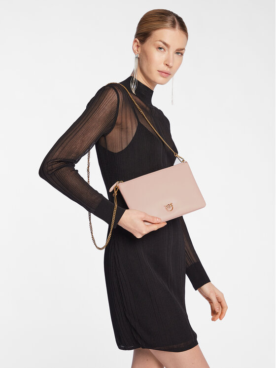 PINKO Pinko Kabelka Flat Classic PE 23 PCPL 100455 A0F1 Ružová