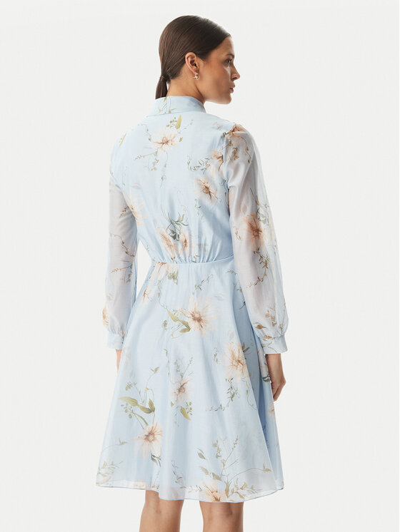 Rinascimento Rinascimento Abito da cocktail CFC0128000003 Azzurro chiaro Regular Fit