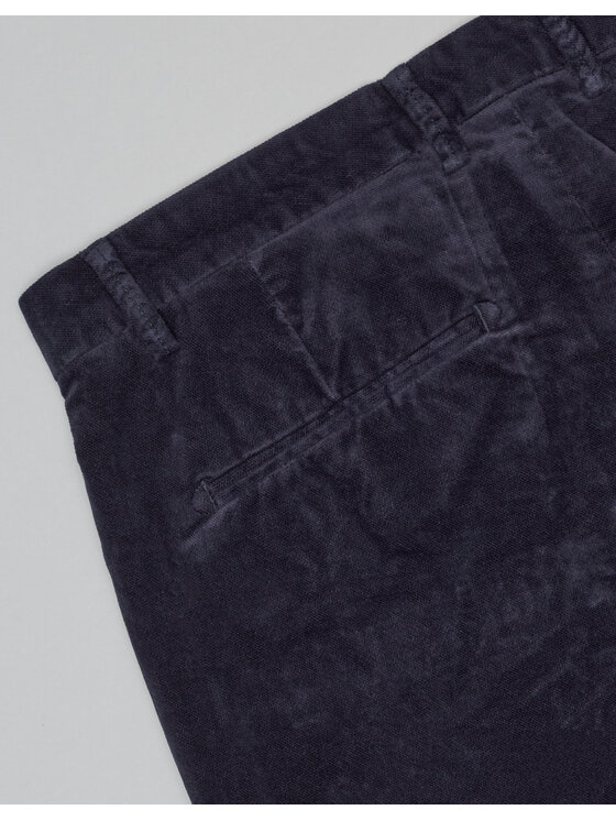 Borgio Borgio Spodnie materiałowe doberdo Granatowy Slim Fit