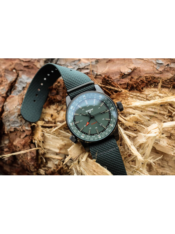 Traser Traser Zegarek TS-109035 Zielony