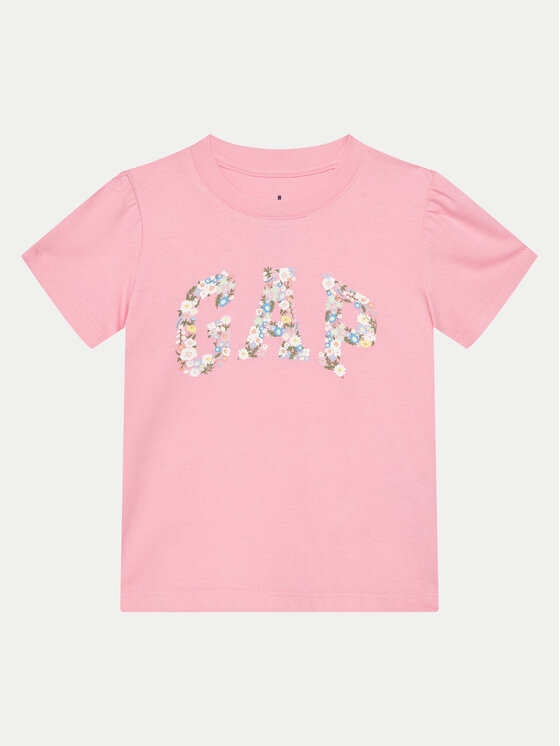 Gap Gap Футболка 736118-01 Рожевий Regular Fit