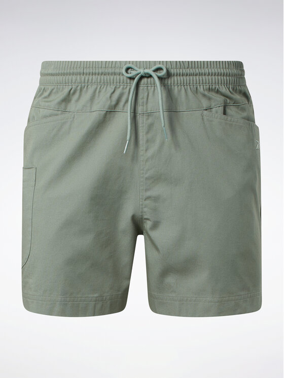 Reebok Reebok Szorty sportowe Classics Skateboard Shorts HS9185 Zielony