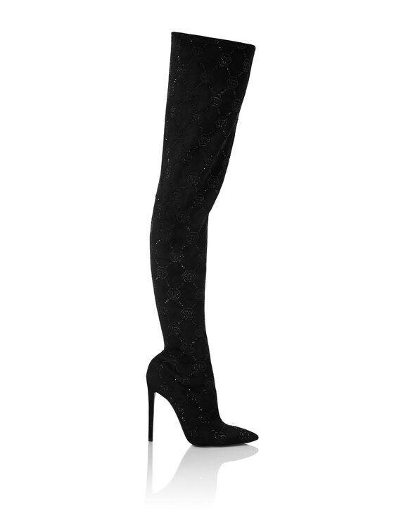 PHILIPP PLEIN PHILIPP PLEIN Kozaki 11497 Czarny