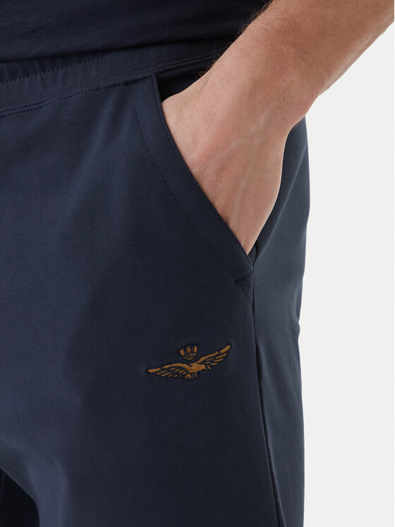 Aeronautica Militare Aeronautica Militare Tepláková souprava 261TF0108UF00674 Tmavomodrá Regular Fit