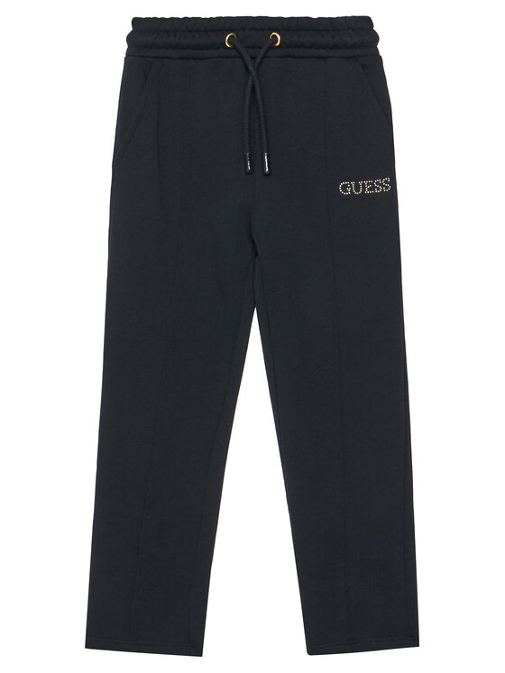 Guess Guess Παντελόνι φόρμας J5YQ17 KAV34 Μαύρο Regular Fit