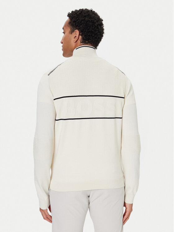 BOSS BOSS Pullover K_Hydro QZ-1 50541953 Weiß Regular Fit