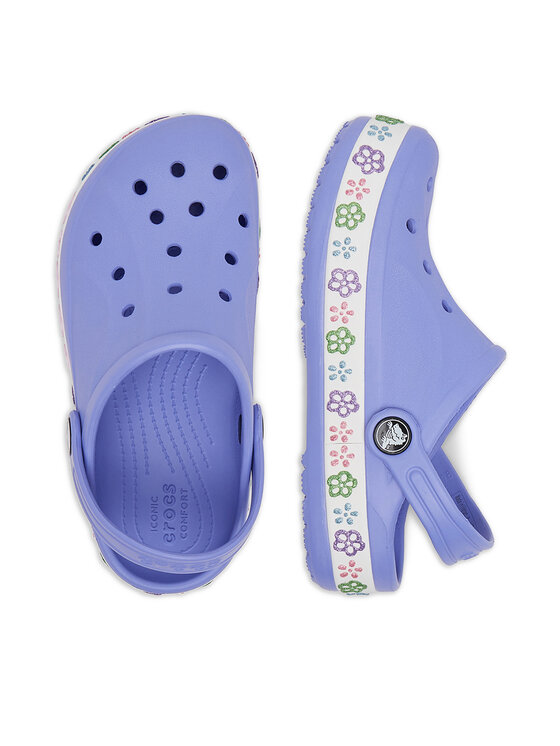 Crocs Crocs Natikači C-BAYABAND CLOG K 211302-5PY Vijolična