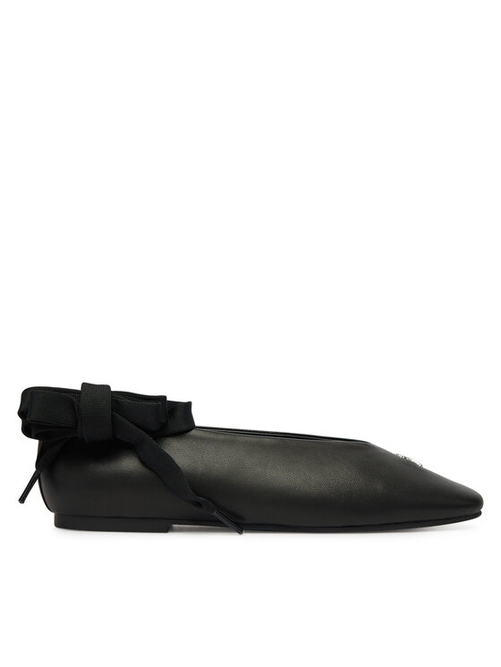 Tommy Jeans Tommy Jeans Ballerinas Tjw Ballerina With Laces EN0EN02939 Schwarz