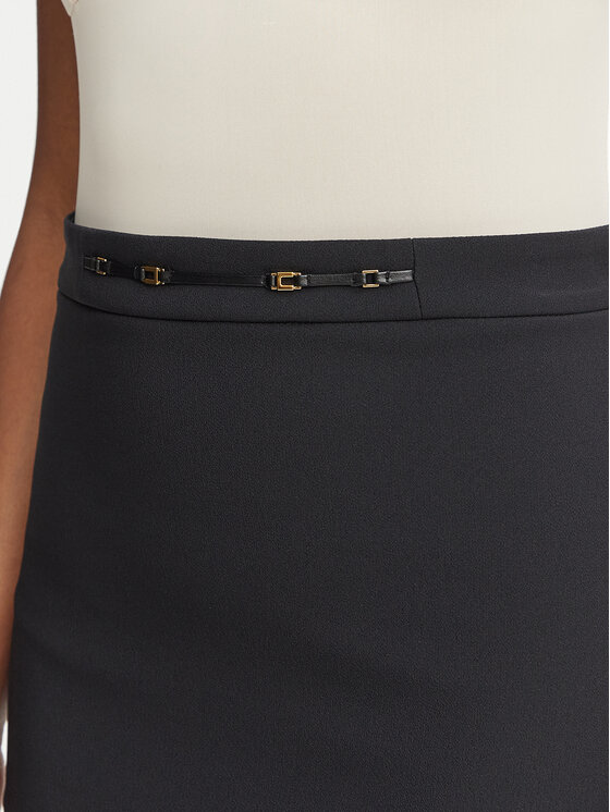 Elisabetta Franchi Elisabetta Franchi Gonna a matita GO-223-66E2-V320 Nero Slim Fit