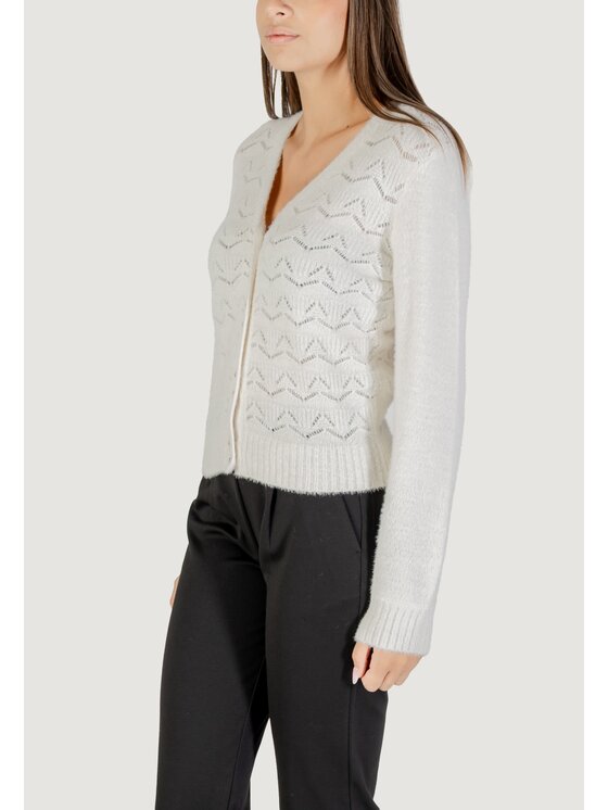 Morgan De Toi Morgan De Toi Cardigan 252-MLILY Bianco Casual Fit