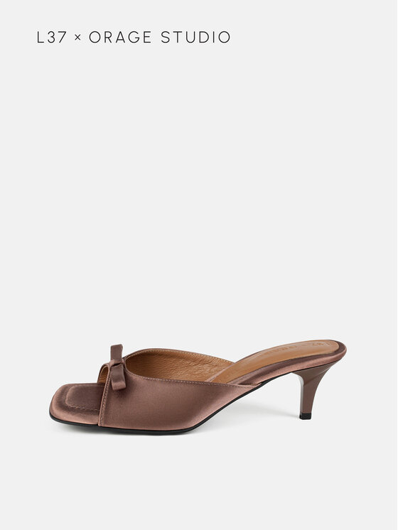 Klapki, rozmiar 37, Brązowe, COLETTE 40