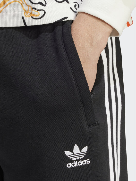 adidas adidas Pantaloni trening adicolor 3-Stripes IU2353 Negru Slim Fit