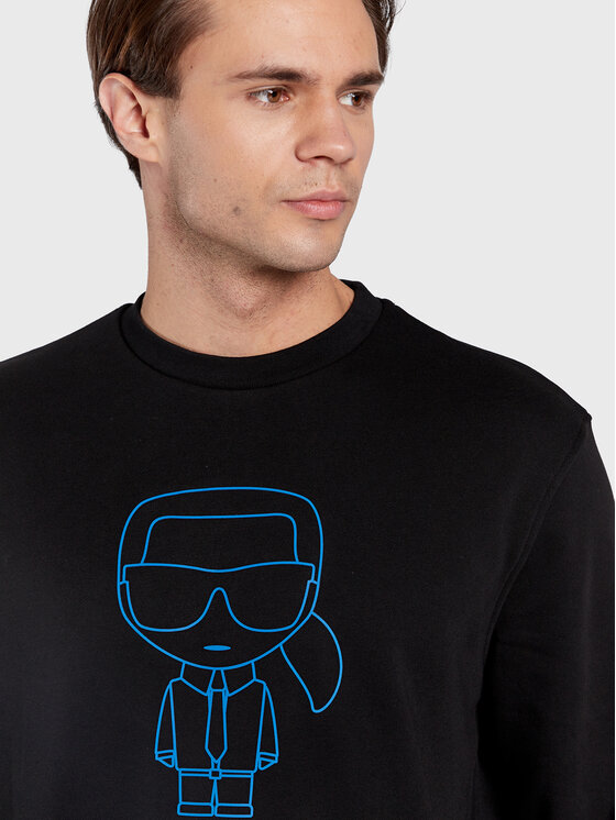 KARL LAGERFELD KARL LAGERFELD Jopa 705043 524910 Črna Regular Fit