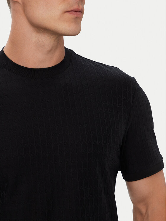 BOSS BOSS T-Shirt H-Thompson 321 50567970 Czarny Regular Fit