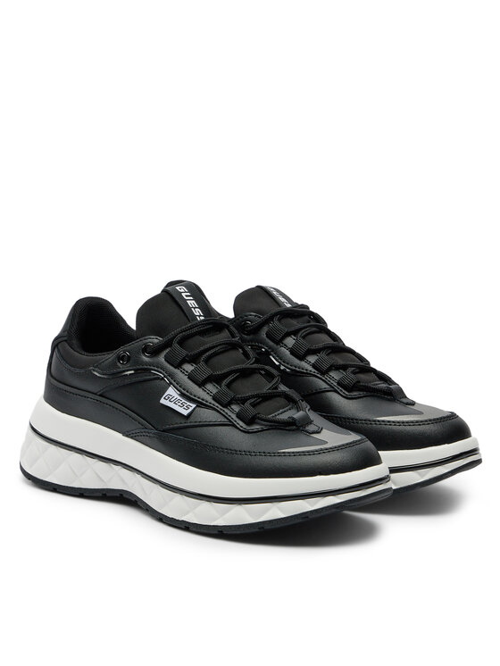 Guess Guess Αθλητικά Kyrki FLTKYR LEA12 Μαύρο