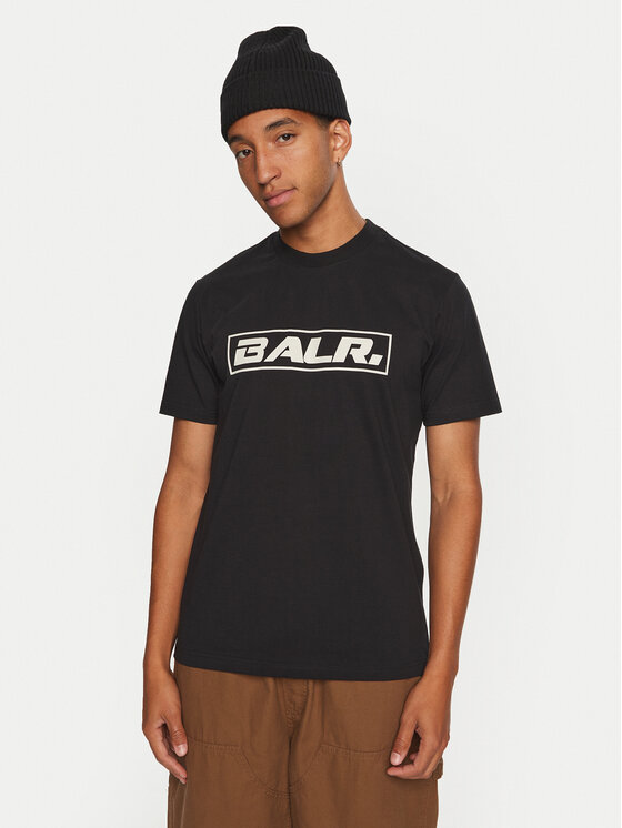 BALR. T-shirt B1112.1266.102 Crna Regular Fit