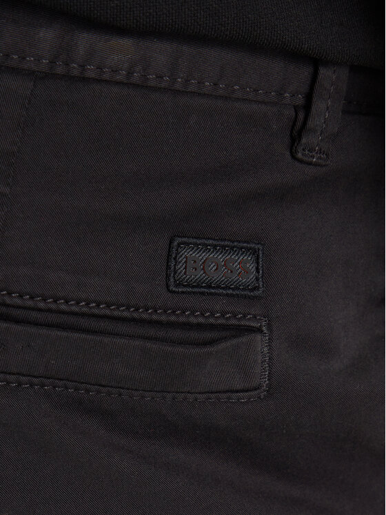 BOSS BOSS Šortky z materiálu 50536723 Černá Slim Fit