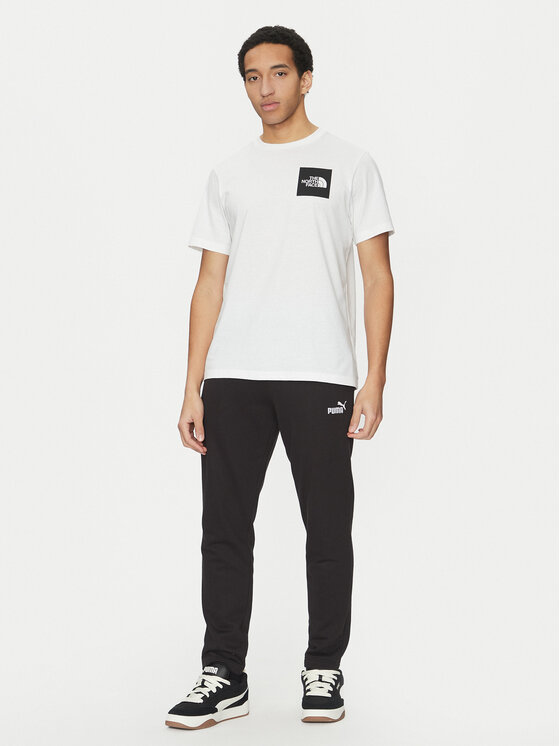 Puma Puma Спортивні штани Ess No. 1 Logo 682612 Чорний Regular Fit