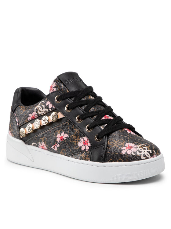 Guess Sneakers Roxo FL5RXO PEL12 Negru La Reducere si Transport Gratuit Femei 2023-11-29