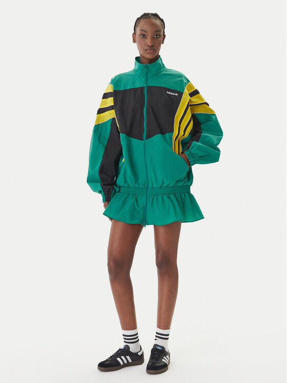 adidas adidas Kasdieninė suknelė Santiago KC9133 Žalia Oversize