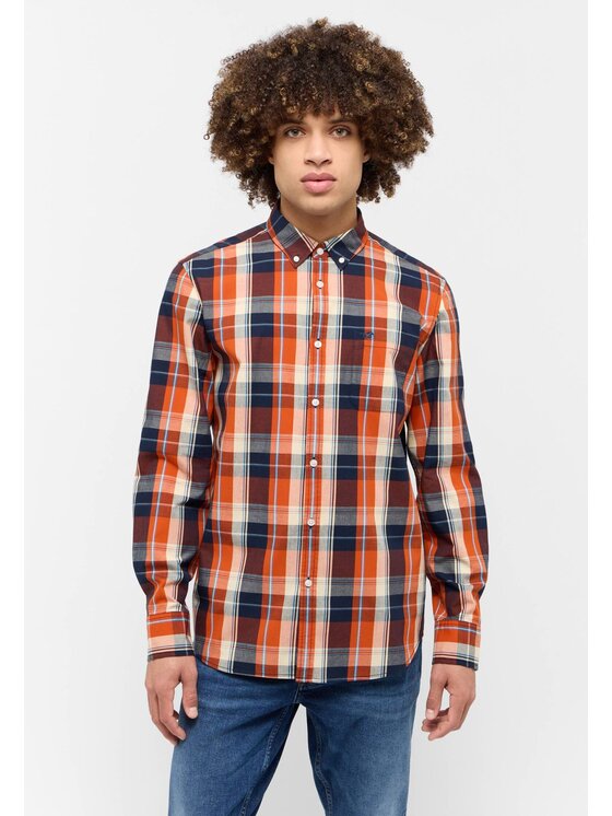 Mustang Mustang Camicia Chester Green Multicolore Regular Fit
