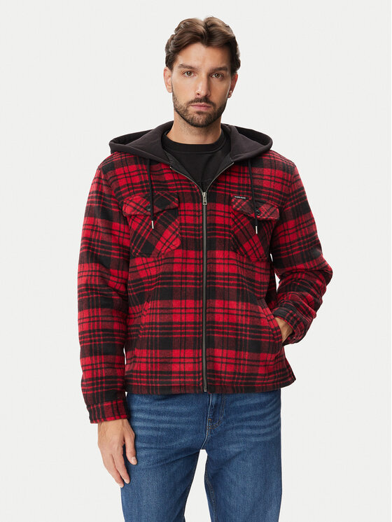 Guess Jeans Guess Jeans Bunda pro přechodné období M6BL81 W5760 Červená Regular Fit