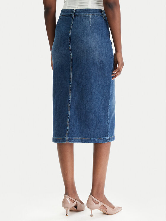 Liu Jo Liu Jo Jeansrock UA6259 D0275 Blau Regular Fit