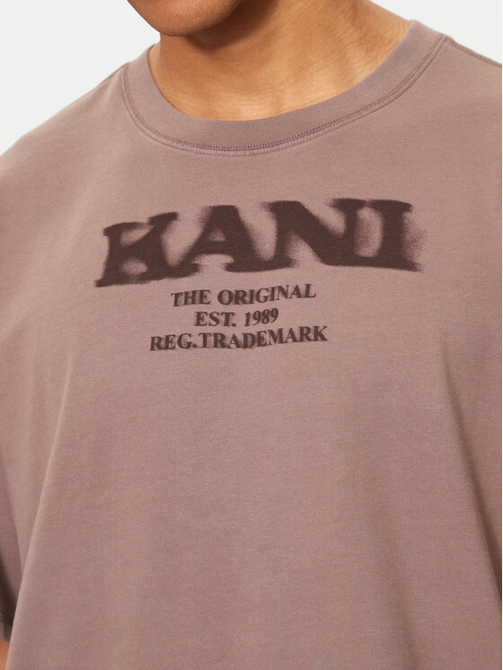 Karl Kani Karl Kani T-särk Retro Sprayed 60300094 Beež Regular Fit