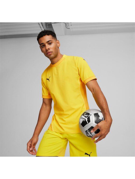 Puma Puma T-Shirt 705737 Żółty Regular Fit