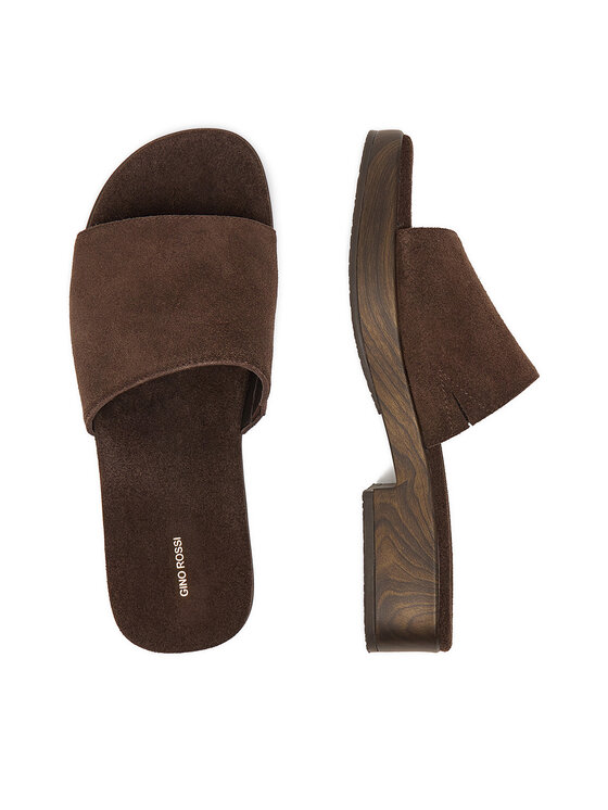 GINO ROSSI GINO ROSSI Παντόφλες EO-LZRL0558-84 Καφέ