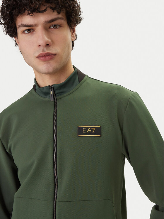EA7 Emporio Armani EA7 Emporio Armani Mikina 7M001334 AF16658 U7260 Zelená Regular Fit