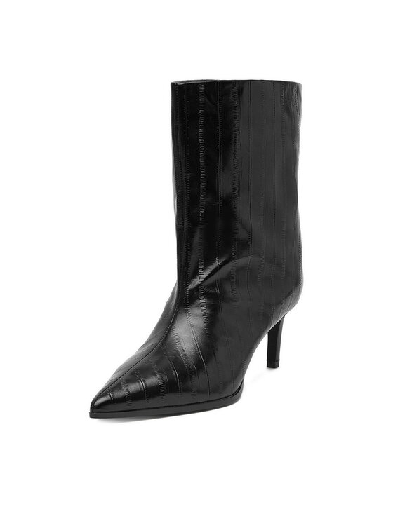 Simple Simple Botine EO-LT2728-0701 Negru