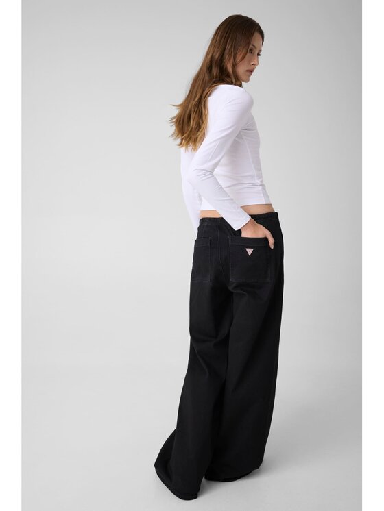 Guess Jeans Guess Jeans Jeansy 183632 Černá