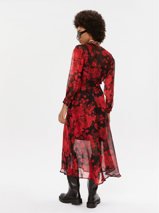 Robe liu jo rouge cheap