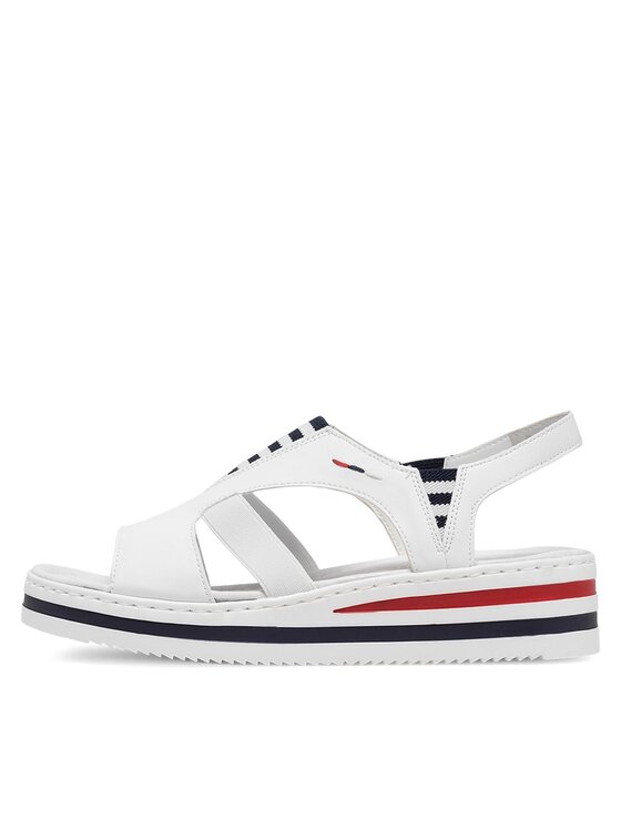 Rieker Rieker Sandalen V02Y5-80 Weiß