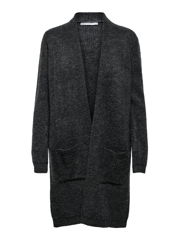 ONLY ONLY Pletena jopica 15179815 Siva Regular Fit