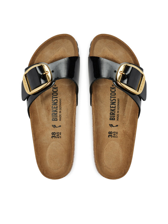 Birkenstock Birkenstock Nazouváky Madrid Big Buckle Bf 1027785 Černá