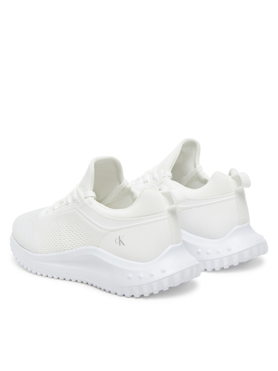 Calvin Klein Jeans Calvin Klein Jeans Sneakersy Eva Runner Sock Mg Tech YW0YW01855 Biela