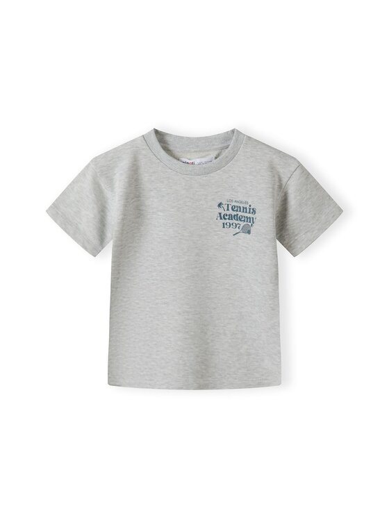 MINOTI MINOTI T-Shirt 23fleece71 Szary Regular Fit