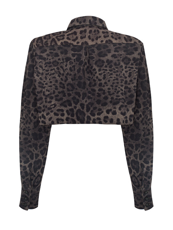 Magda Matyja Magda Matyja Koszula CHIARA SHIRT Brązowy Straight Fit