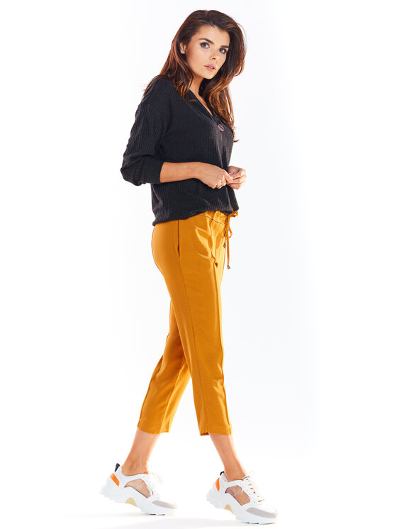 Awama Awama Maglione A323 Nero Basic Fit