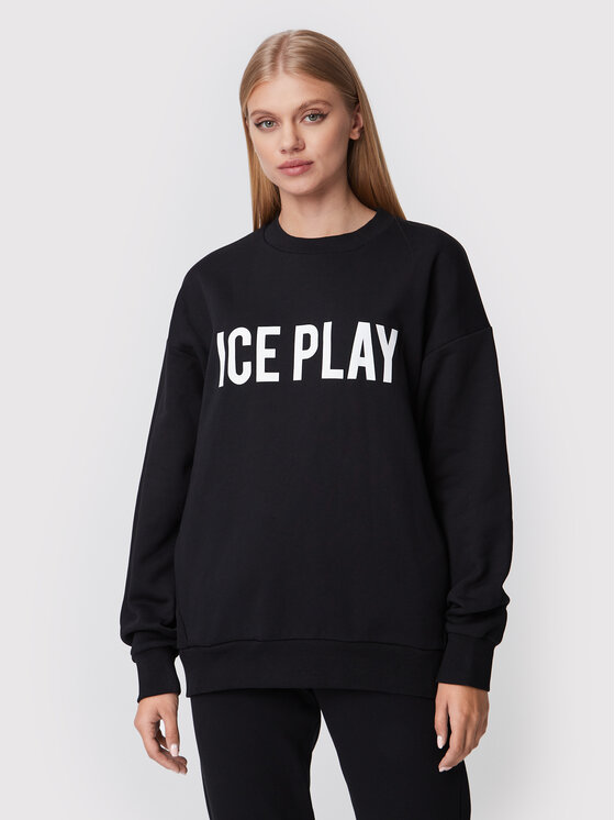 Ice Play Jopa 22I U2M0 E051 P450 9000 Črna Relaxed Fit