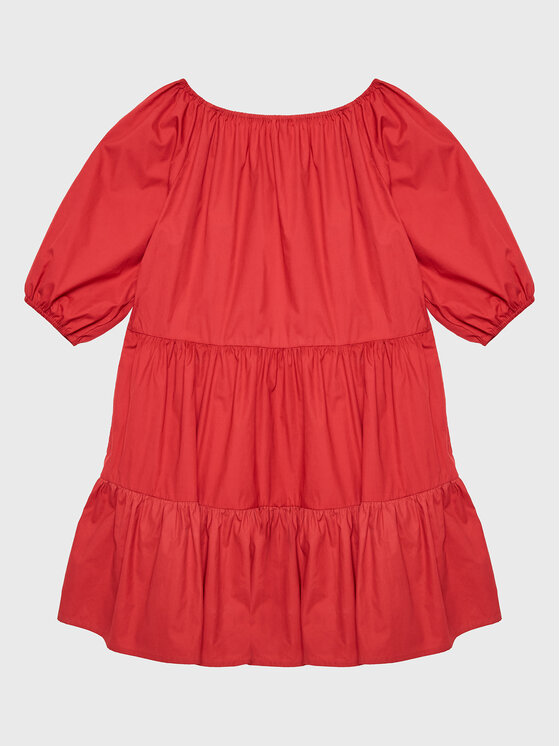 Pepe Jeans Pepe Jeans Vestito da giorno Soraya PG951601 Rosso Regular Fit